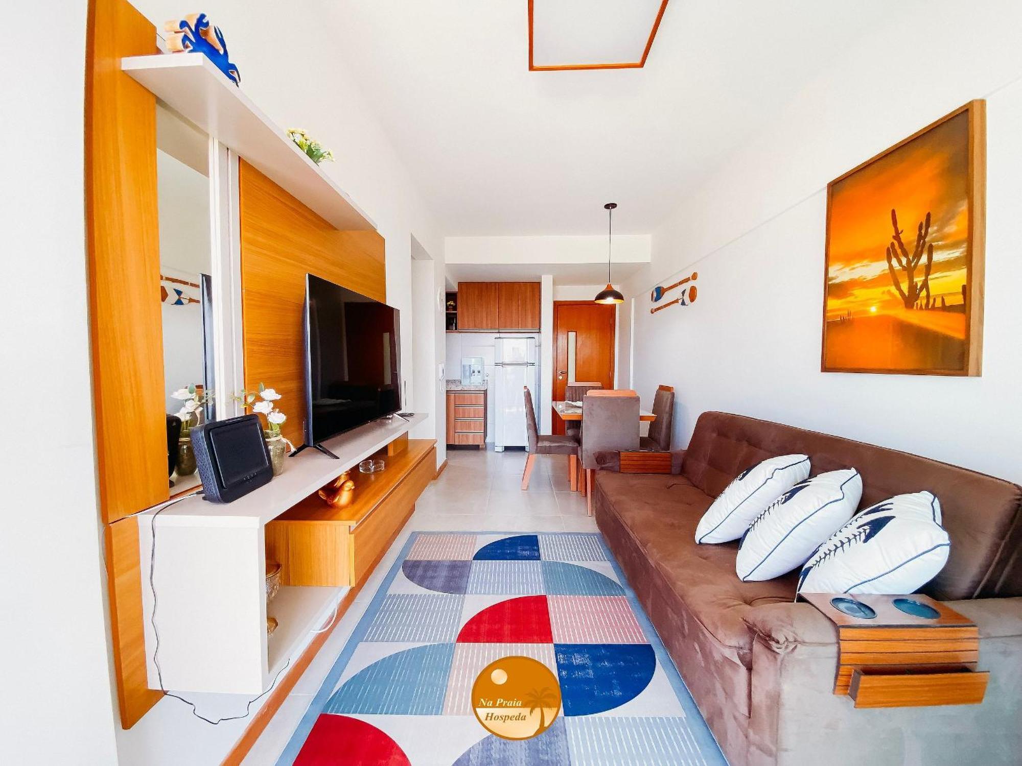 Pe Na Areia, Piscina Borda Infinita, Vaga De Garagem, Portaria 24 Hs Apartment Salvador Room photo
