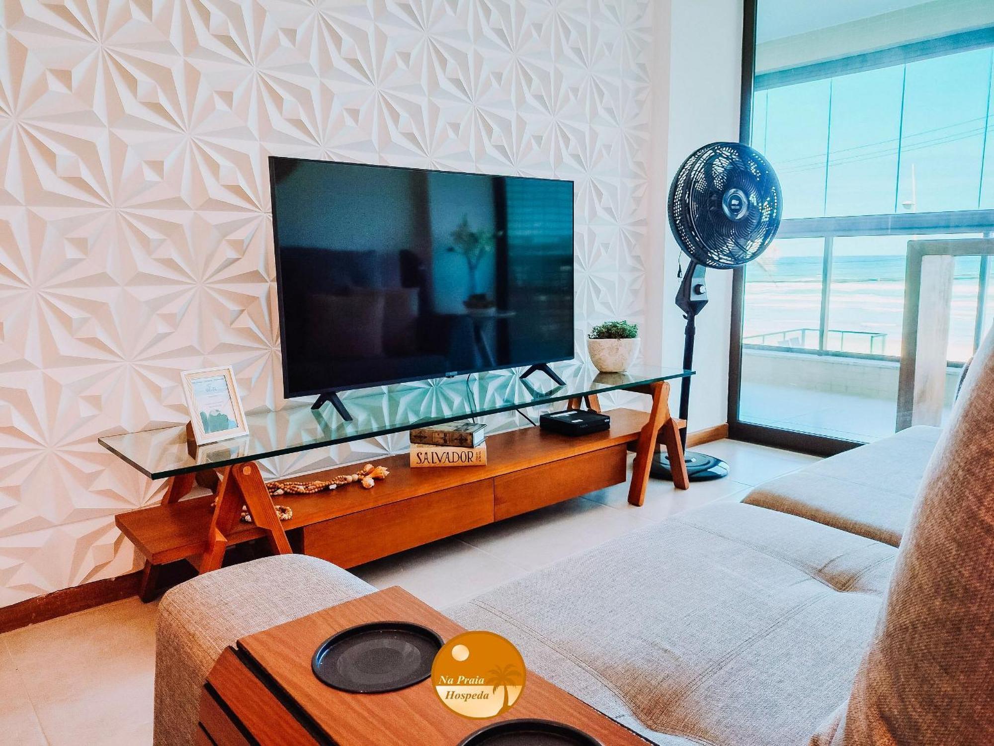 Residencial Verano - Pe Na Areia, Piscina Borda Infinita, Portaria 24 Hs Salvador Room photo